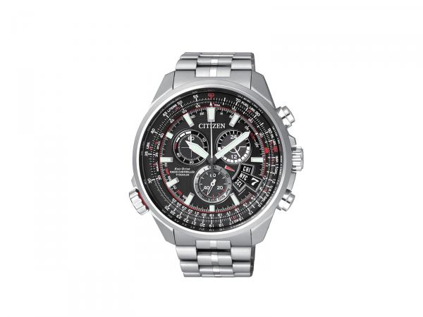 BY0120-54E - Citizen PILOT Titanio/Nero 45 mm